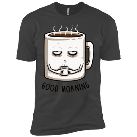 T-Shirts Heavy Metal / X-Small Good morning Men's Premium T-Shirt
