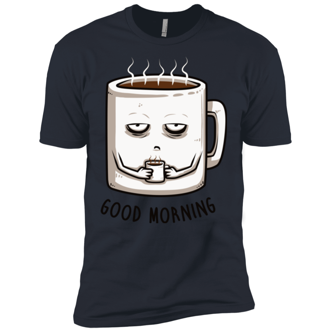 T-Shirts Indigo / X-Small Good morning Men's Premium T-Shirt