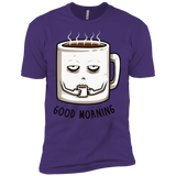 T-Shirts Purple / X-Small Good morning Men's Premium T-Shirt