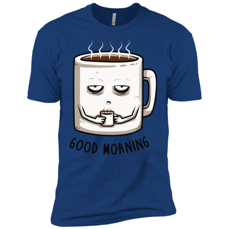 T-Shirts Royal / X-Small Good morning Men's Premium T-Shirt