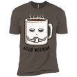 T-Shirts Warm Grey / X-Small Good morning Men's Premium T-Shirt