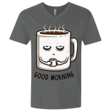 T-Shirts Heavy Metal / X-Small Good morning Men's Premium V-Neck