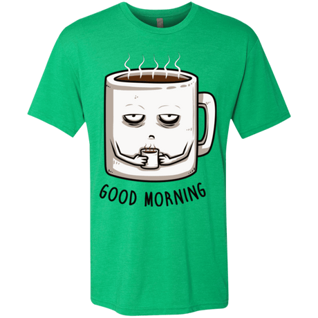 T-Shirts Envy / Small Good morning Men's Triblend T-Shirt