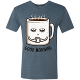 T-Shirts Indigo / Small Good morning Men's Triblend T-Shirt