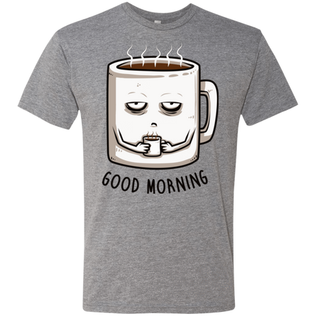 T-Shirts Premium Heather / Small Good morning Men's Triblend T-Shirt