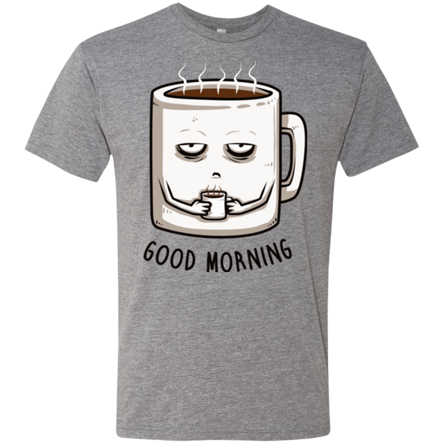 T-Shirts Premium Heather / Small Good morning Men's Triblend T-Shirt