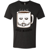 T-Shirts Vintage Black / Small Good morning Men's Triblend T-Shirt