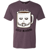T-Shirts Vintage Purple / Small Good morning Men's Triblend T-Shirt