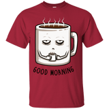 T-Shirts Cardinal / Small Good morning T-Shirt