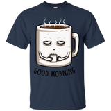T-Shirts Navy / Small Good morning T-Shirt