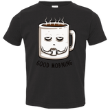 T-Shirts Black / 2T Good morning Toddler Premium T-Shirt
