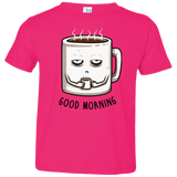 T-Shirts Hot Pink / 2T Good morning Toddler Premium T-Shirt