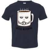 T-Shirts Navy / 2T Good morning Toddler Premium T-Shirt