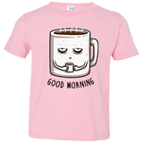 T-Shirts Pink / 2T Good morning Toddler Premium T-Shirt
