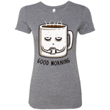 T-Shirts Premium Heather / Small Good morning Women's Triblend T-Shirt