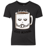 T-Shirts Vintage Black / YXS Good morning Youth Triblend T-Shirt