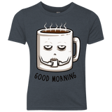 T-Shirts Vintage Navy / YXS Good morning Youth Triblend T-Shirt