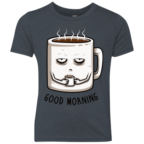 T-Shirts Vintage Navy / YXS Good morning Youth Triblend T-Shirt