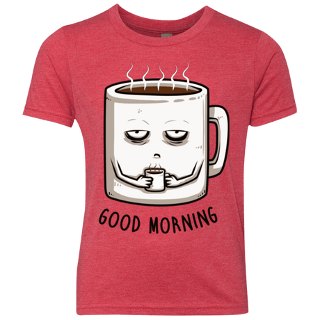 T-Shirts Vintage Red / YXS Good morning Youth Triblend T-Shirt