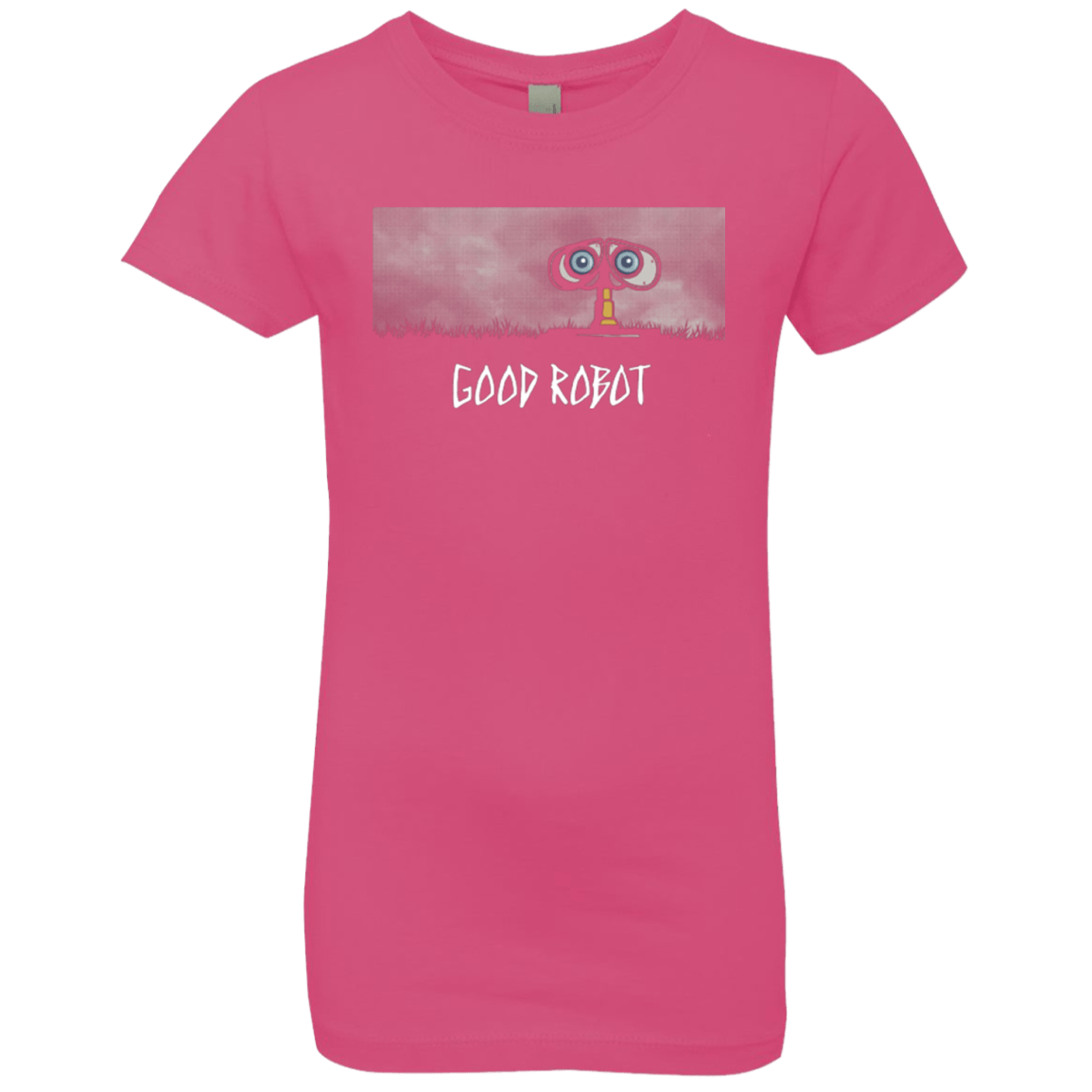 T-Shirts Hot Pink / YXS GOOD ROBOT Girls Premium T-Shirt