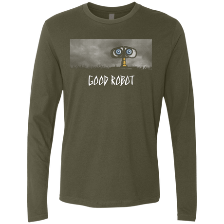 T-Shirts Military Green / Small GOOD ROBOT Men's Premium Long Sleeve