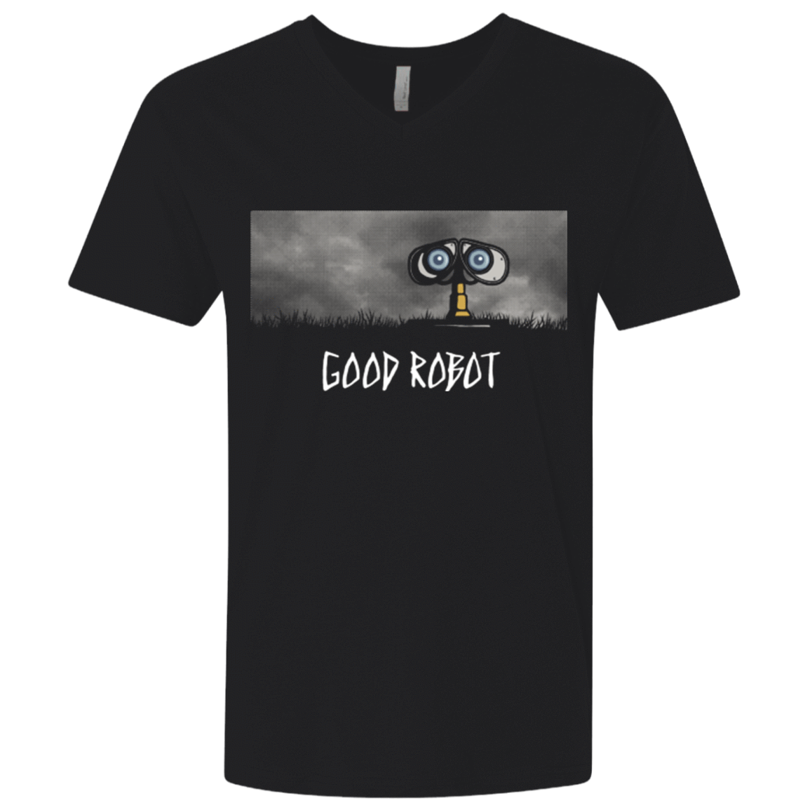 T-Shirts Black / X-Small GOOD ROBOT Men's Premium V-Neck