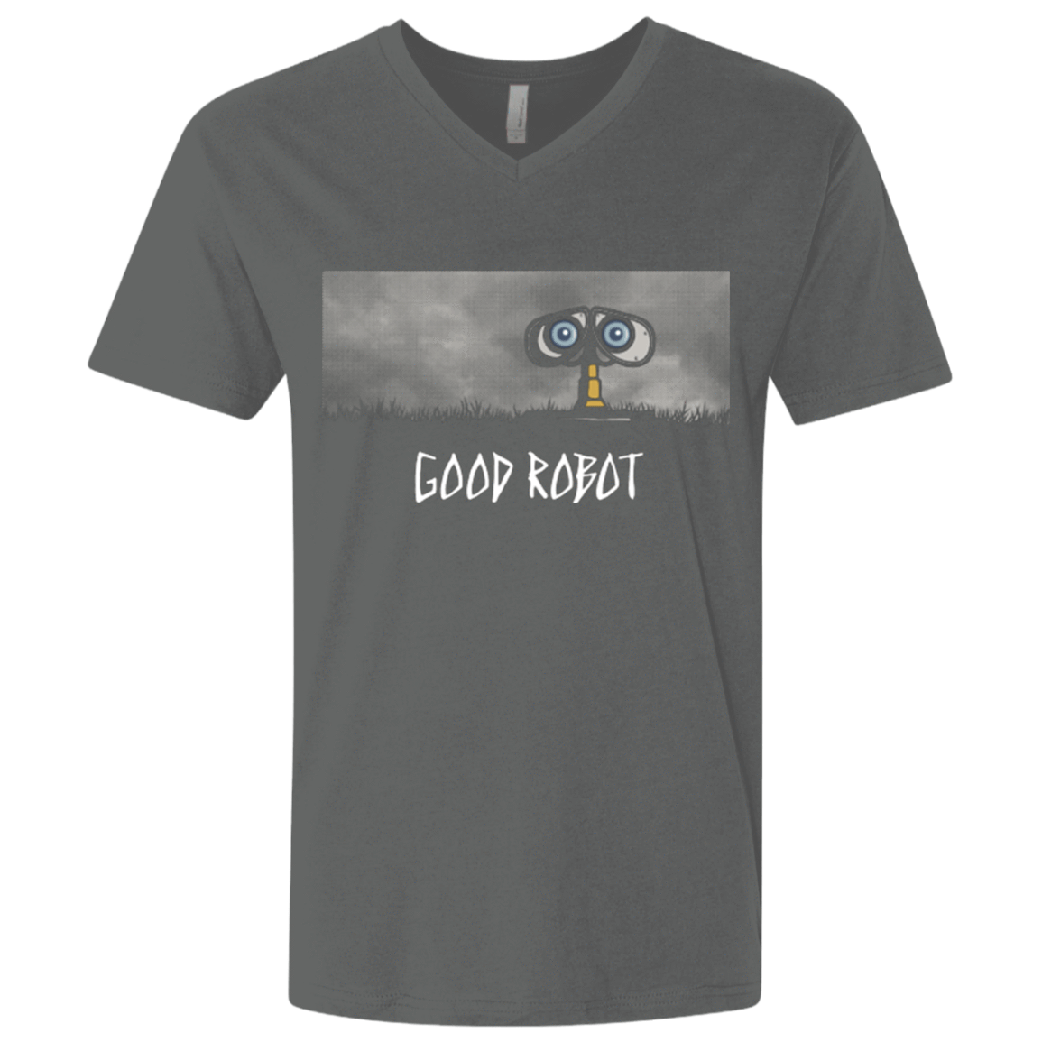 T-Shirts Heavy Metal / X-Small GOOD ROBOT Men's Premium V-Neck