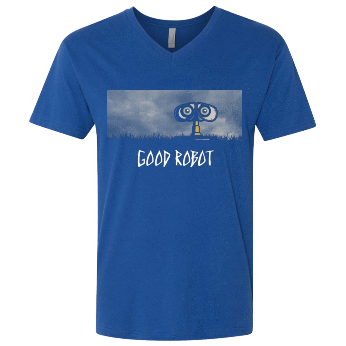 T-Shirts Royal / X-Small GOOD ROBOT Men's Premium V-Neck