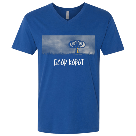 T-Shirts Royal / X-Small GOOD ROBOT Men's Premium V-Neck