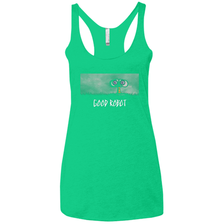 T-Shirts Envy / X-Small GOOD ROBOT Women's Triblend Racerback Tank