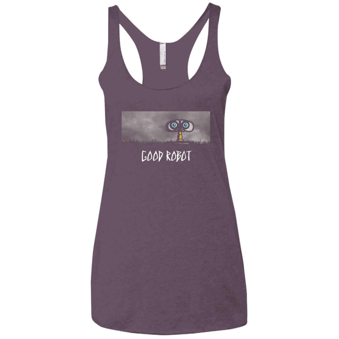 T-Shirts Vintage Purple / X-Small GOOD ROBOT Women's Triblend Racerback Tank