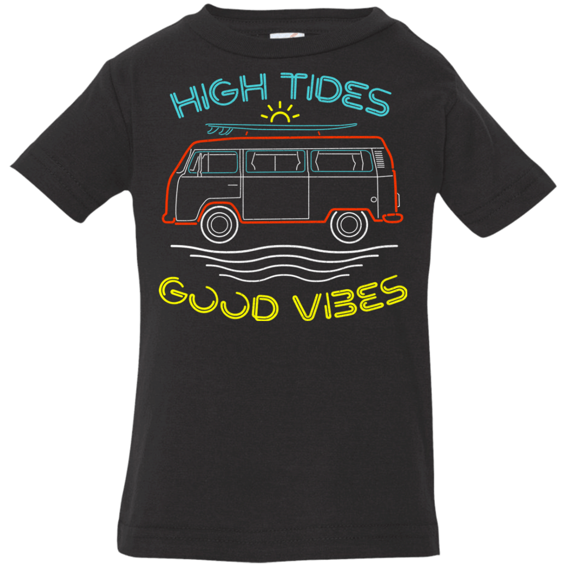 T-Shirts Black / 6 Months Good Vibes Infant Premium T-Shirt