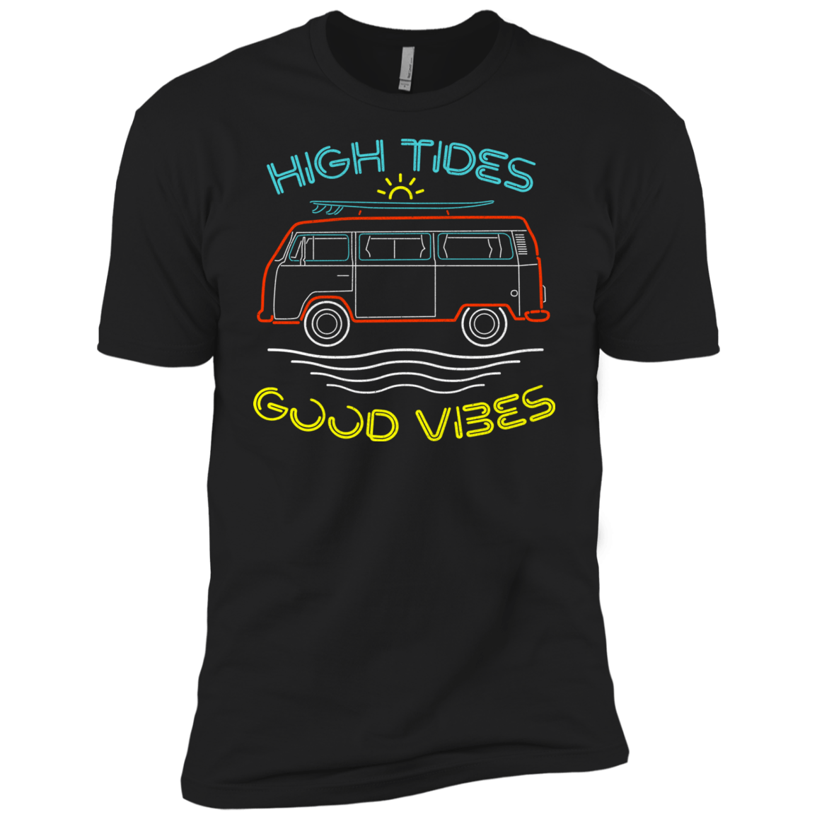 T-Shirts Black / X-Small Good Vibes Men's Premium T-Shirt