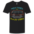 T-Shirts Black / X-Small Good Vibes Men's Premium V-Neck