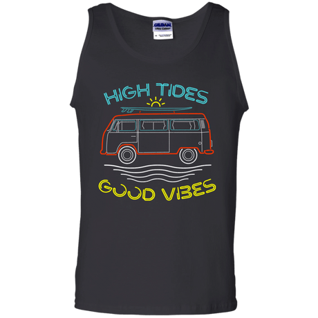 T-Shirts Black / S Good Vibes Men's Tank Top