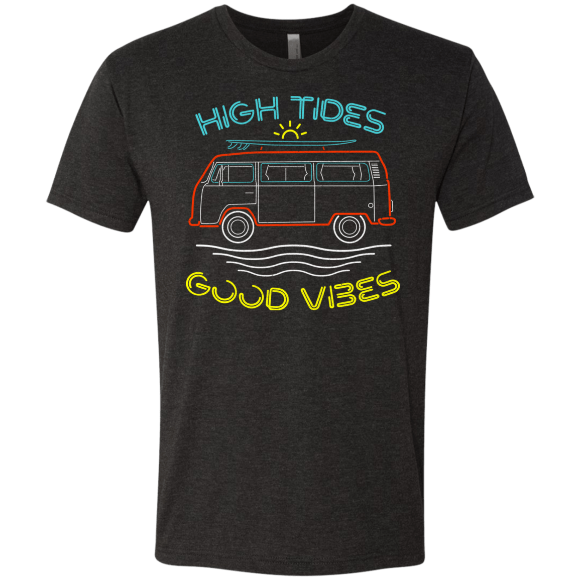 T-Shirts Vintage Black / S Good Vibes Men's Triblend T-Shirt