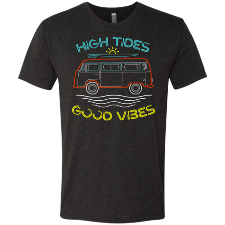 T-Shirts Vintage Black / S Good Vibes Men's Triblend T-Shirt