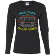 T-Shirts Black / S Good Vibes Women's Long Sleeve T-Shirt