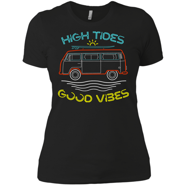 T-Shirts Black / X-Small Good Vibes Women's Premium T-Shirt