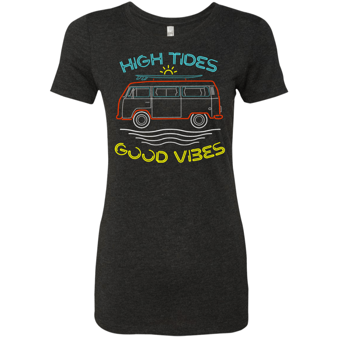 T-Shirts Vintage Black / S Good Vibes Women's Triblend T-Shirt