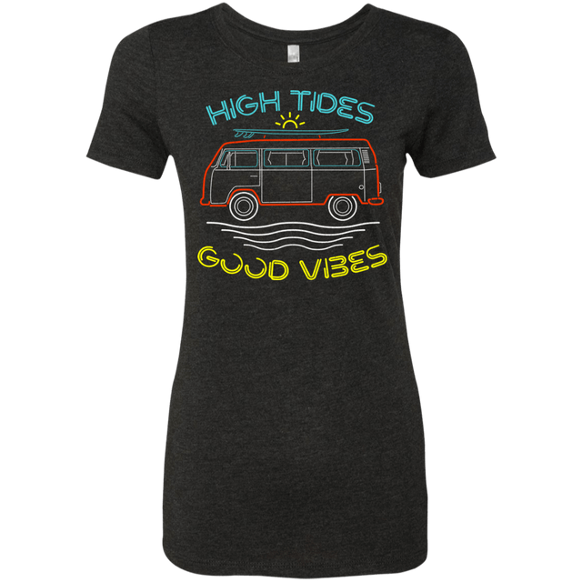T-Shirts Vintage Black / S Good Vibes Women's Triblend T-Shirt