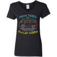 T-Shirts Black / S Good Vibes Women's V-Neck T-Shirt