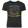 T-Shirts Vintage Black / YXS Good Vibes Youth Triblend T-Shirt