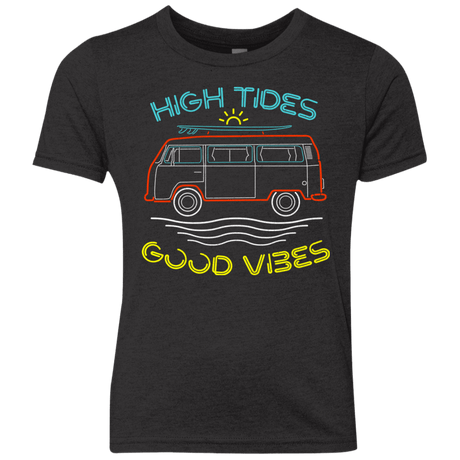 T-Shirts Vintage Black / YXS Good Vibes Youth Triblend T-Shirt
