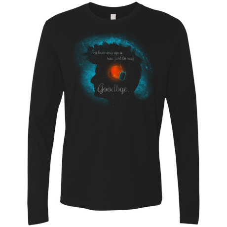 T-Shirts Black / Small Goodbye Men's Premium Long Sleeve