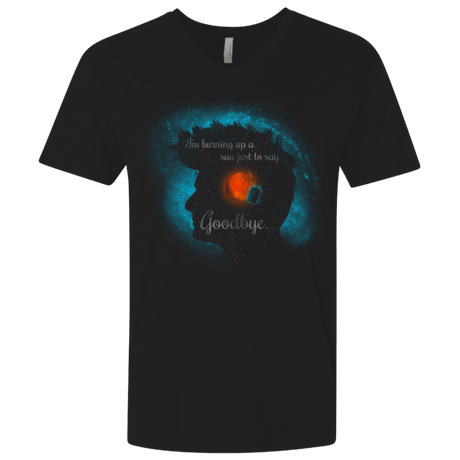 T-Shirts Black / X-Small Goodbye Men's Premium V-Neck