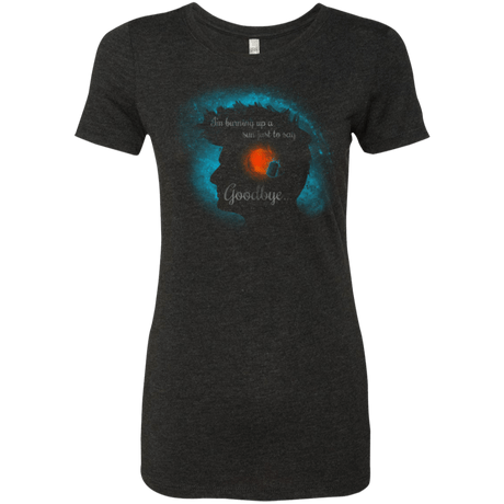 T-Shirts Vintage Black / Small Goodbye Women's Triblend T-Shirt