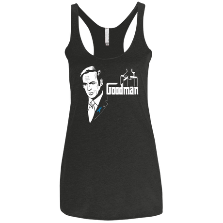 T-Shirts Vintage Black / X-Small Goodman Women's Triblend Racerback Tank