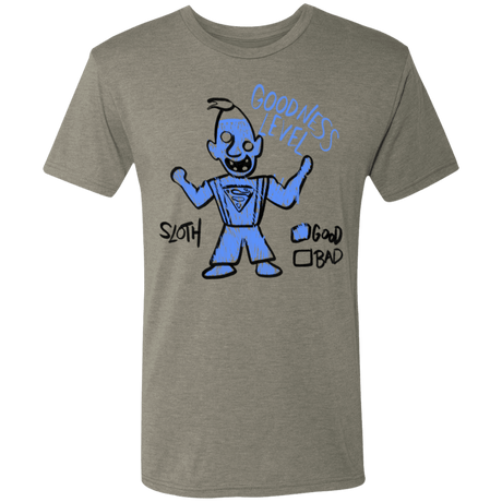 T-Shirts Venetian Grey / S Goodness Level Men's Triblend T-Shirt