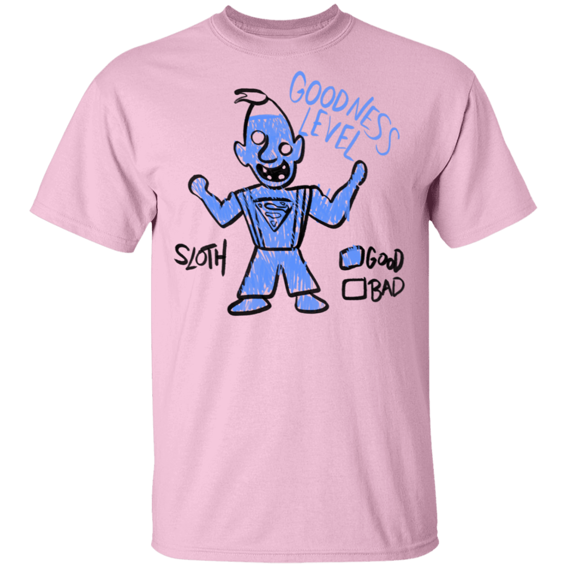T-Shirts Light Pink / S Goodness Level T-Shirt